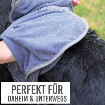 KaraLuna Hundehandtuch KaraLuna Hundehandtuch Set - Hunde Handtuch saugfähig Mikrofaser, Waschbar, schnell trocknend