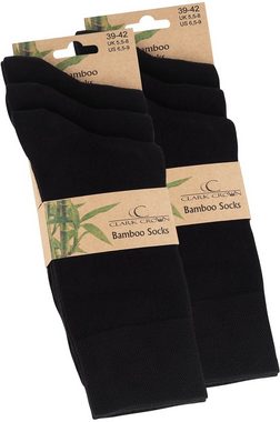 Clark Crown® Socken (6-Paar) weich und atmungsaktiv durch Viskose
