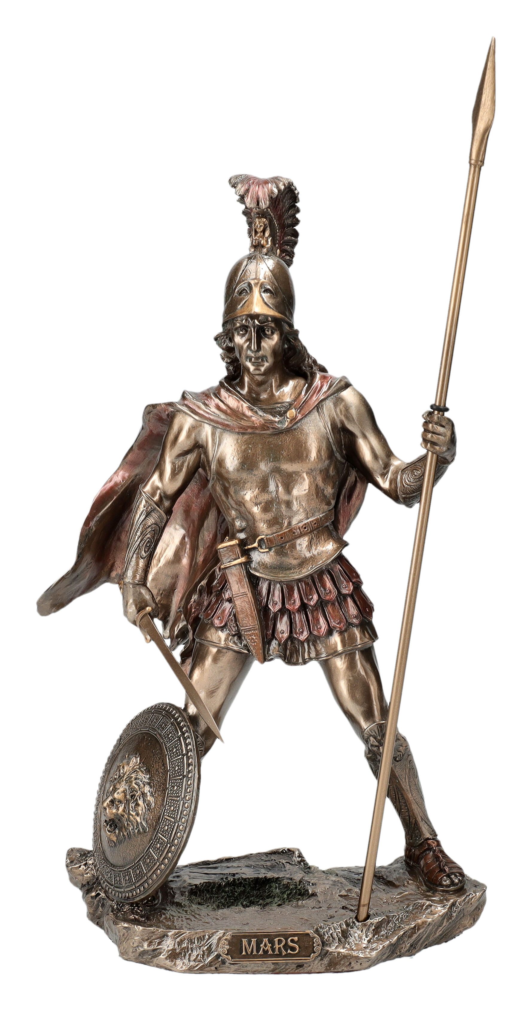 Figuren Shop GmbH Dekofigur Mars Figur - Gott des Krieges - Veronese - römische Mythologie Deko