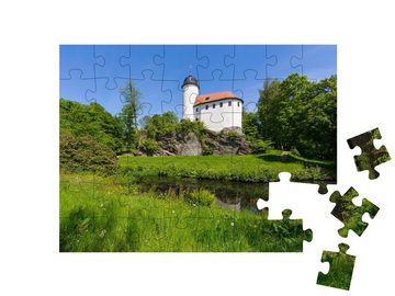 puzzleYOU Puzzle Malerische Burg Rabenstein, Chemnitz, Deutschland, 48 Puzzleteile, puzzleYOU-Kollektionen Chemnitz
