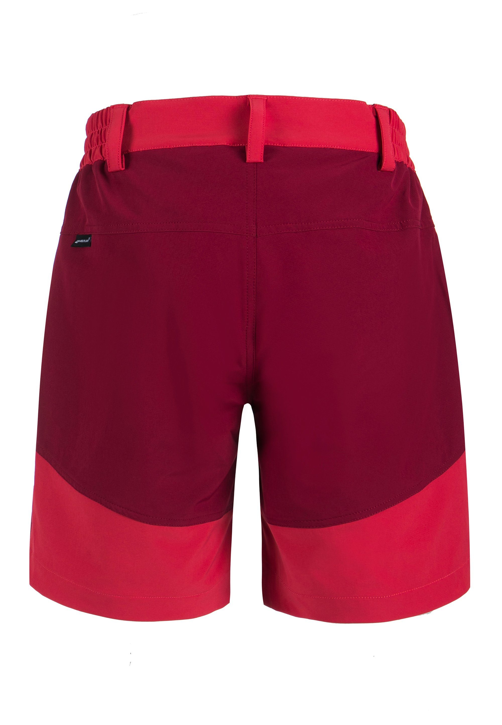 WHISTLER Shorts LALA mit Funktionsstretch komfortablem rot extra