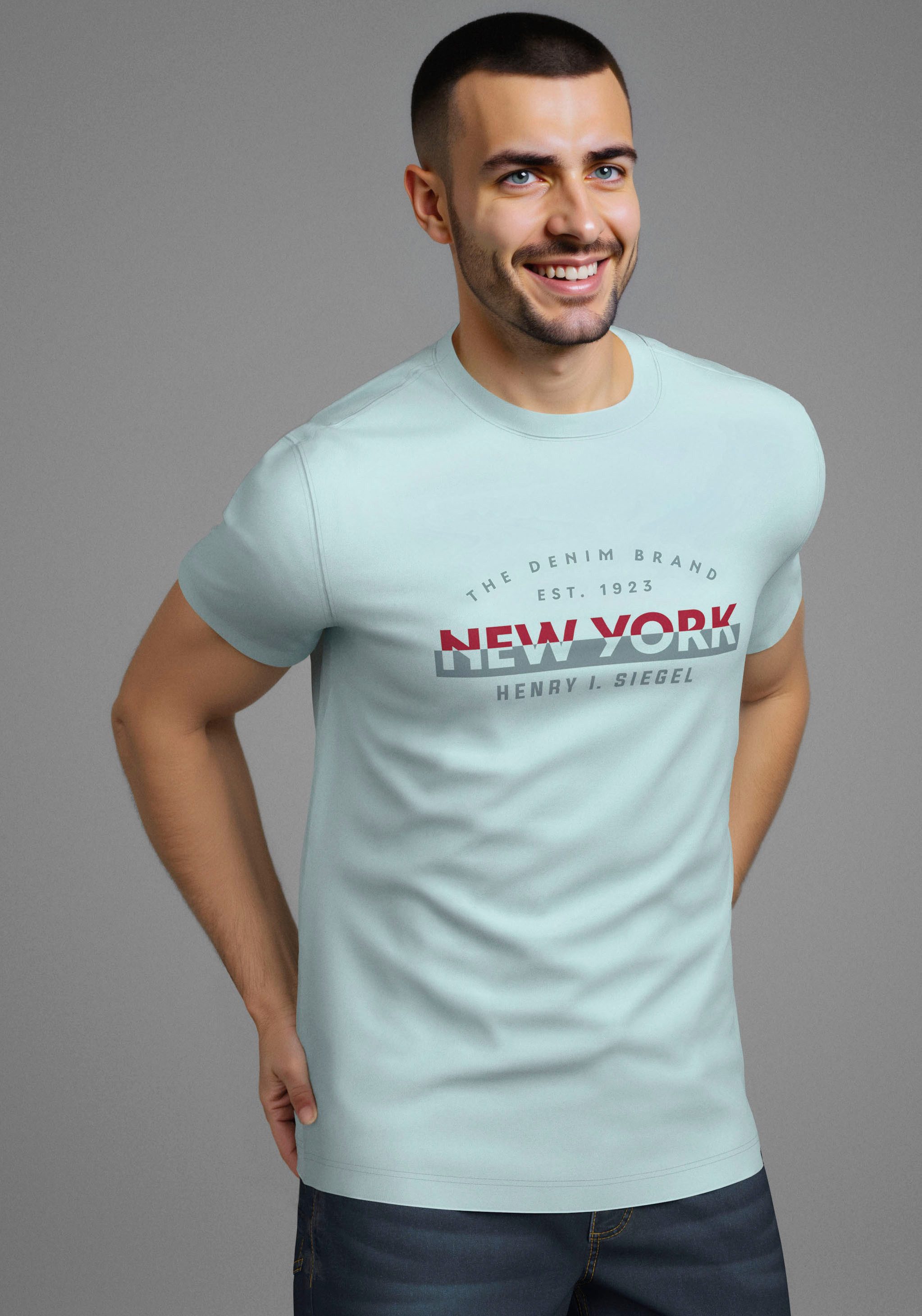 H.I.S Rundhalsshirt Neue Kollektion! mit Print günstig online kaufen