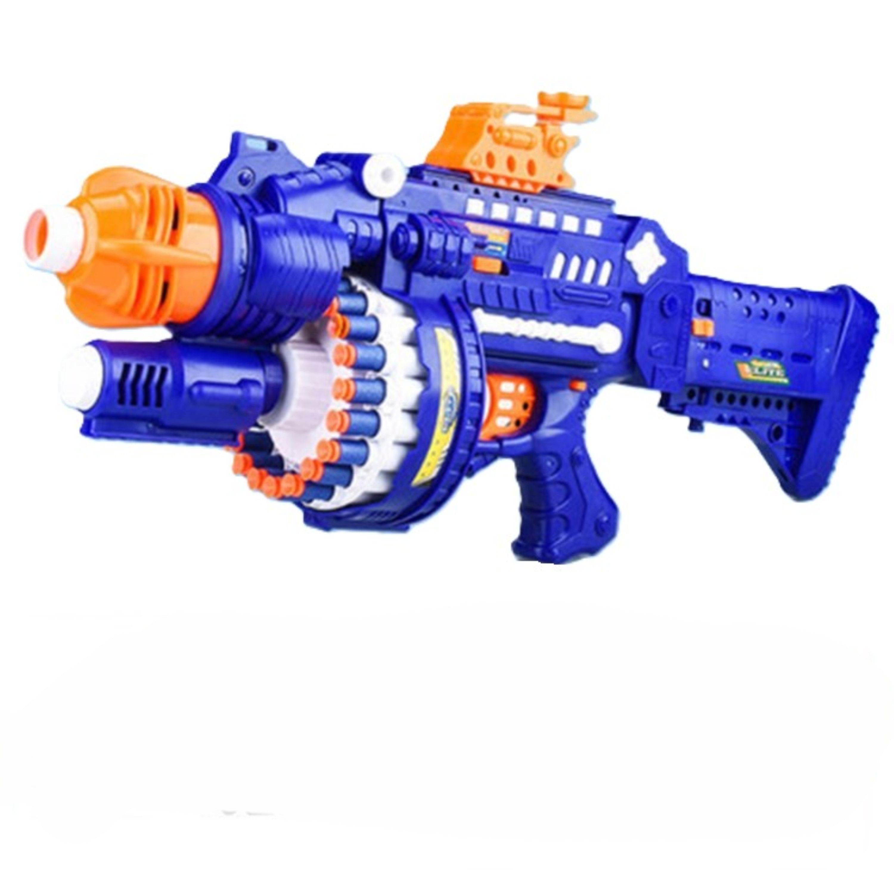 Sport-Knight® Blaster Spielzeug-Gewehr mit 20 Saugnapf-Schaumstoff Patronen, Dart Blaster