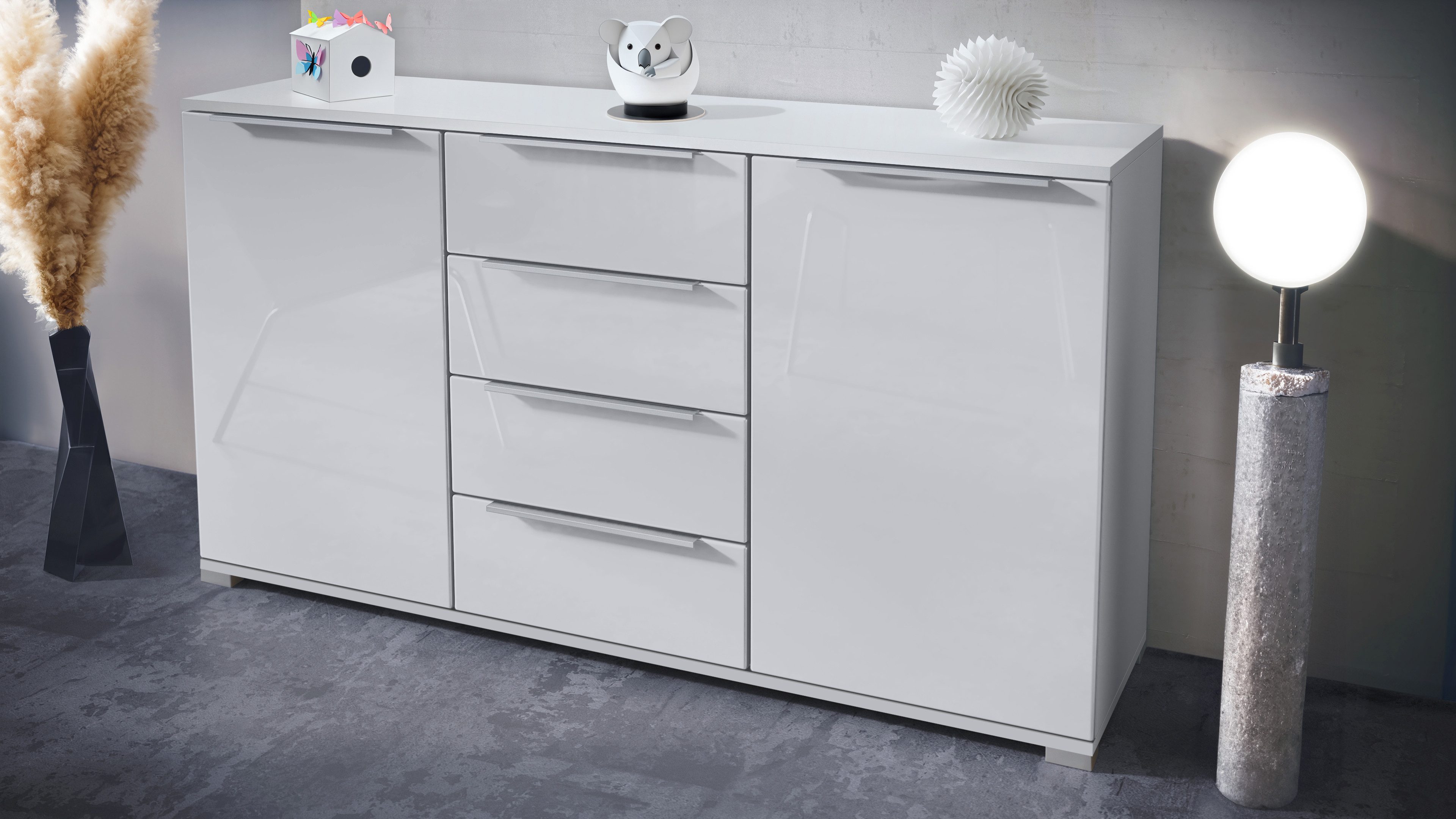 Vladon Sideboard Linio V1 (Anrichte, mit günstig online kaufen