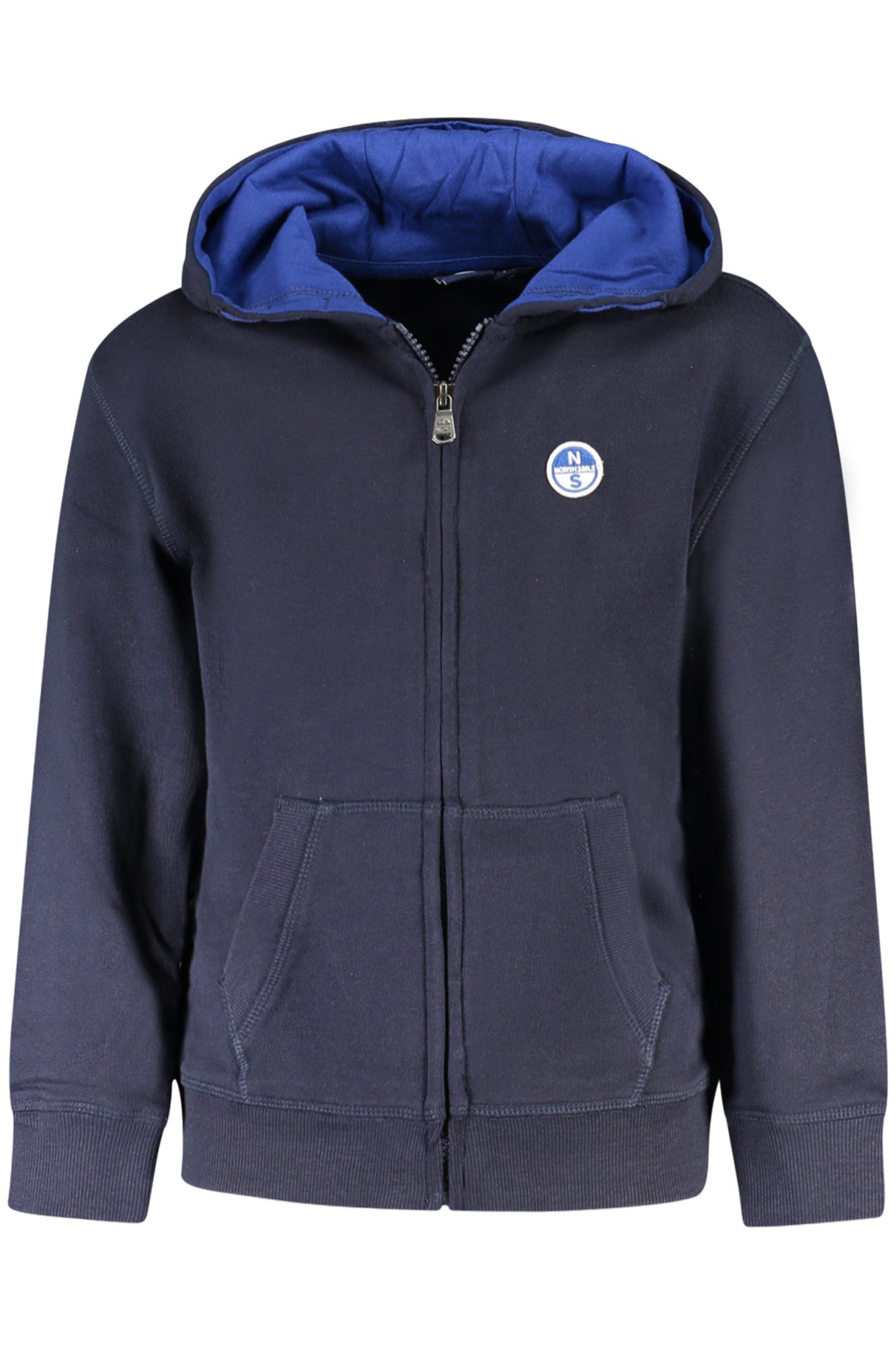 North Sails Sweatshirt Blaues Kapuzen-Sweatshirt für Kinder - Ocean
