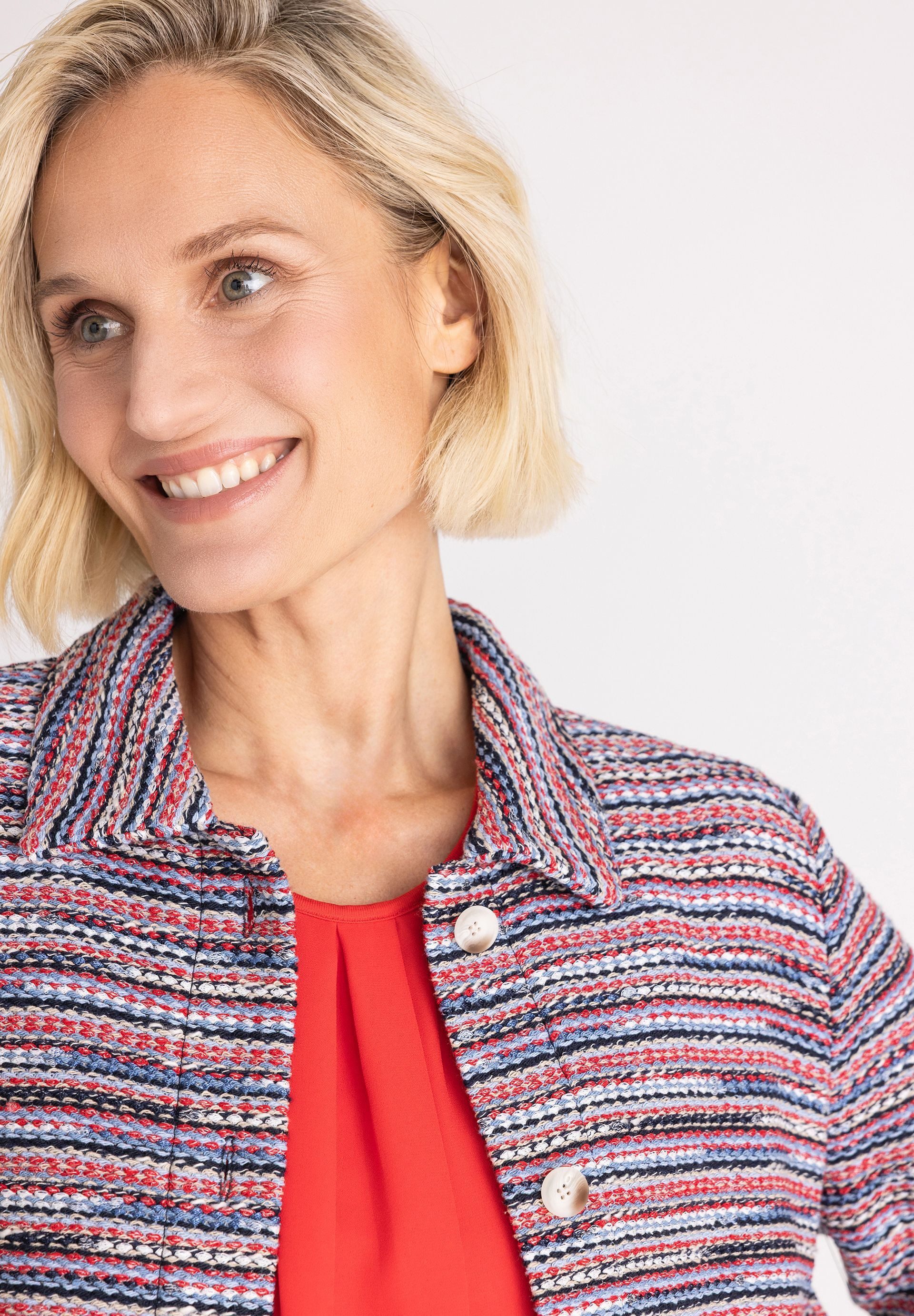 FRANK WALDER Jackenblazer mit aufgesetzten Taschen