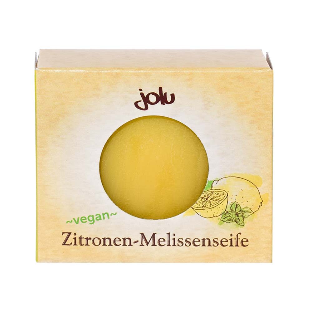 Jolu Feste Duschseife Dusch- und Handseife - Zitronen-Melisse 90g