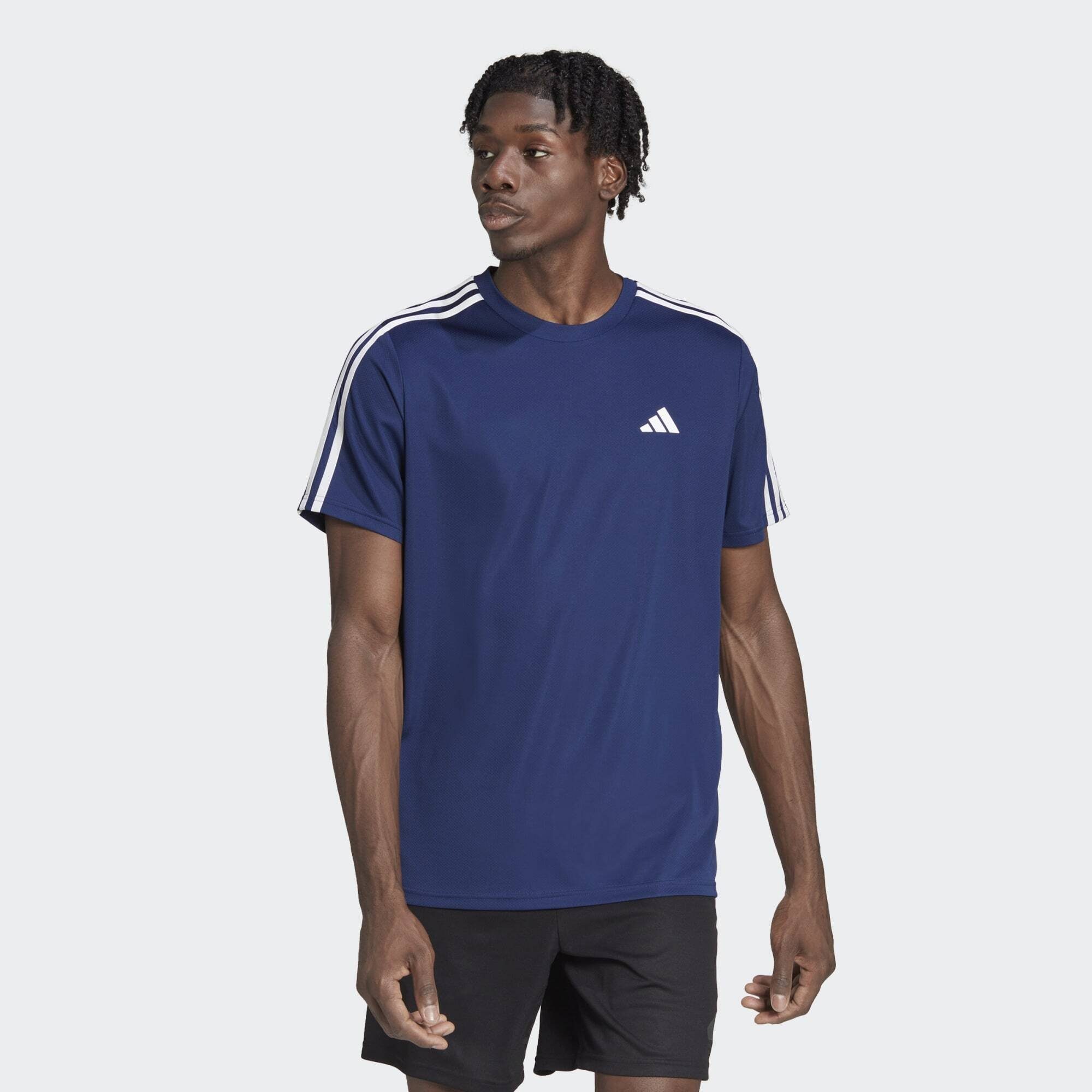 adidas Performance Trainingsshirt TRAIN ESSENTIALS 3-STREIFEN günstig online kaufen