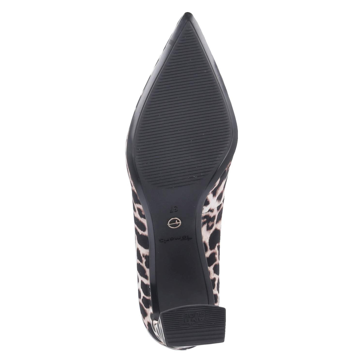 Tamaris Tamaris 1-22453-45-360 Damen Textil braun Keilpumps