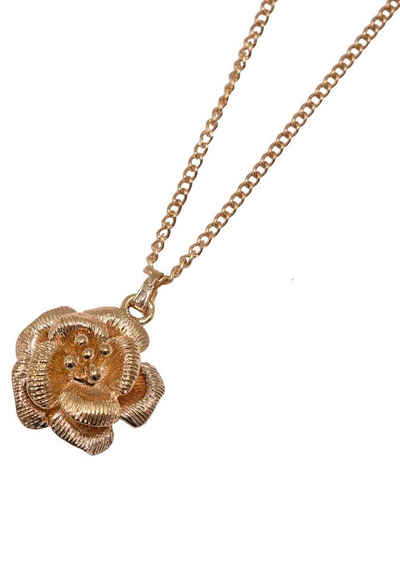 Firetti Kette mit Anhänger Schmuck Geschenk, Rose, Made in Germany