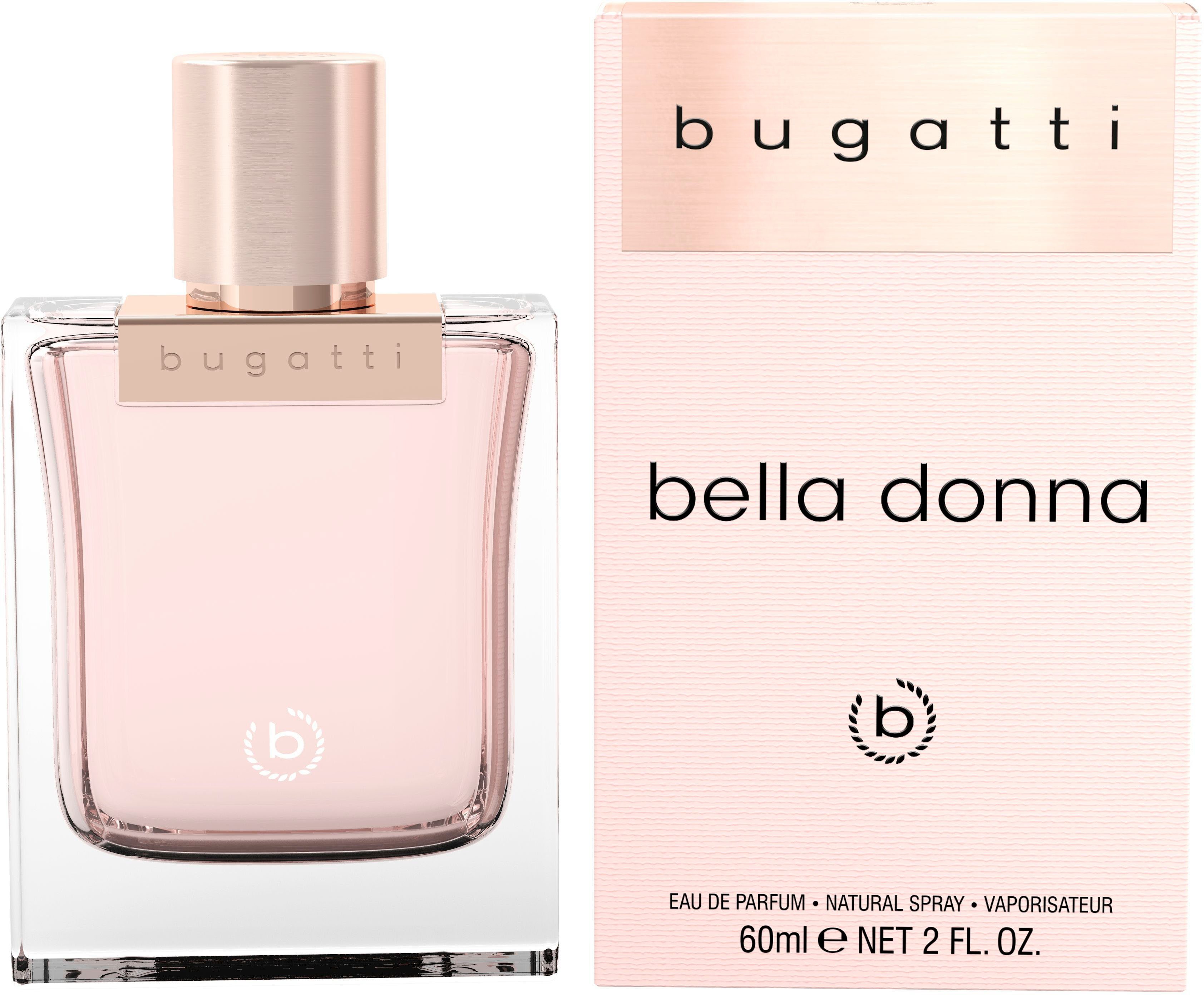 bugatti Eau de Parfum BELLA DONNA, EDP, 60 ml, blumiger Damenduft