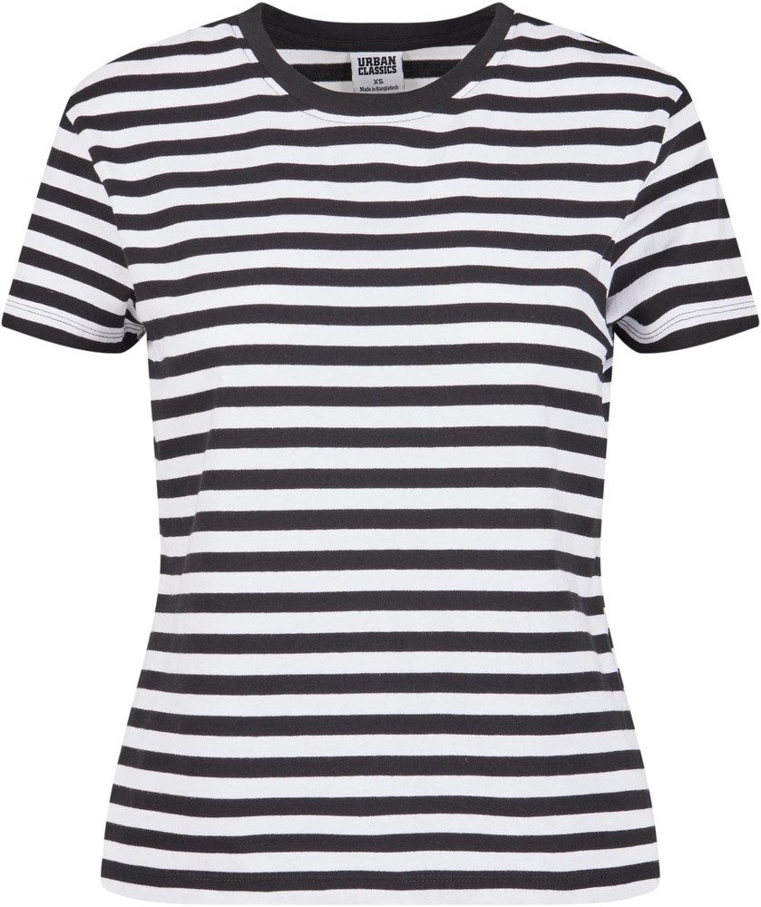 URBAN CLASSICS T-Shirt Ladies Regular Striped Tee günstig online kaufen