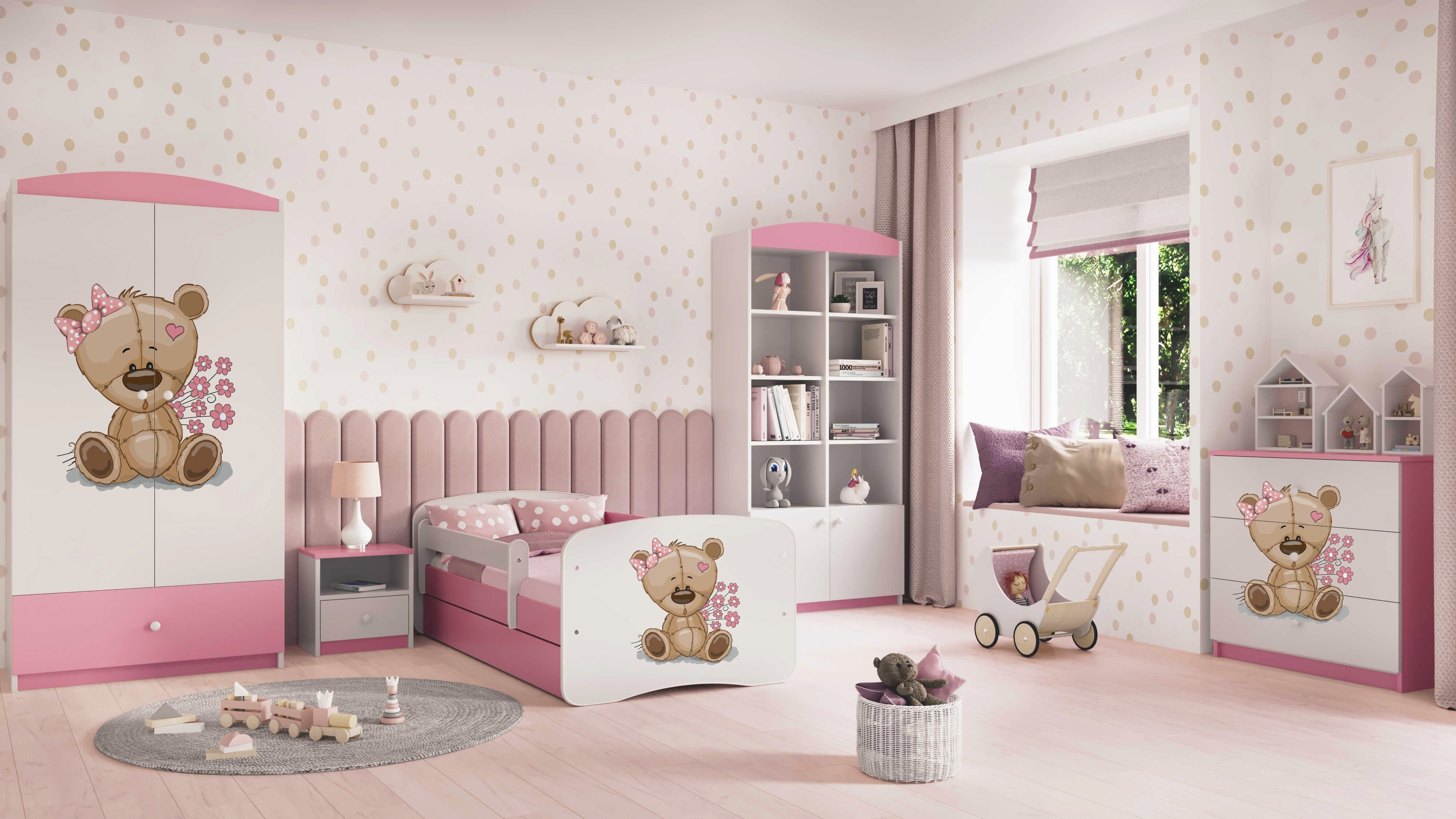 Bjird Kinderbett Babydream 180x80 cm 160x80 cm 140x70 cm (optional mit Matr günstig online kaufen