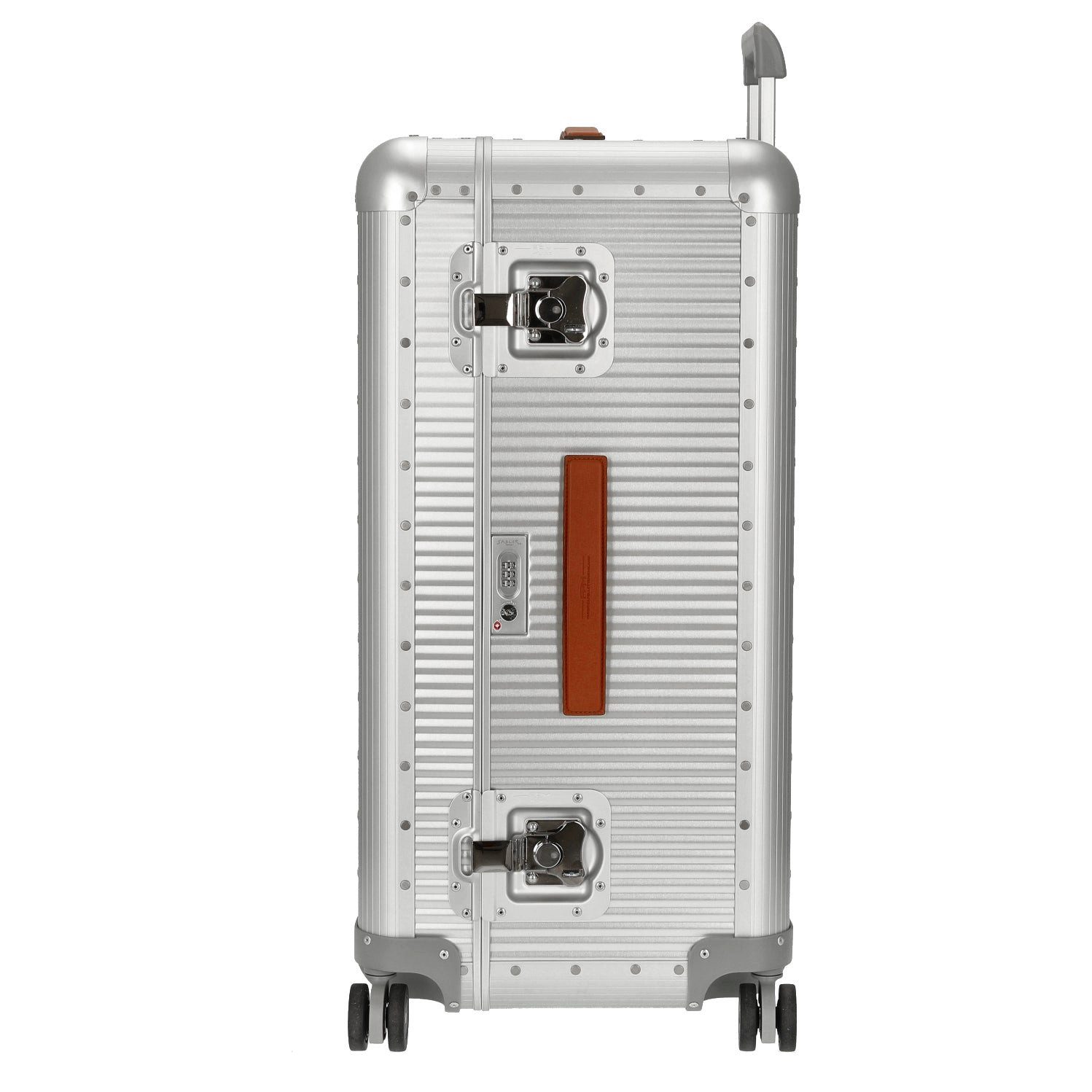 FPM Koffer Milano Bank aluminum Trunk on Wheels - 4-Rollen-Trolley 75,5 cm, 4 Rollen Rollen