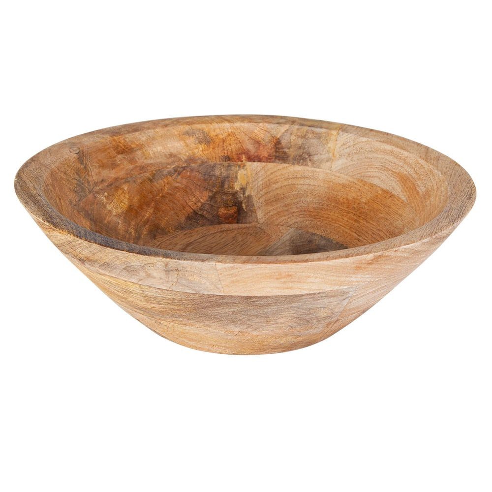 Koopmann Dekoteller Dekoschale - aus Holz - ca. 30 x 10 cm