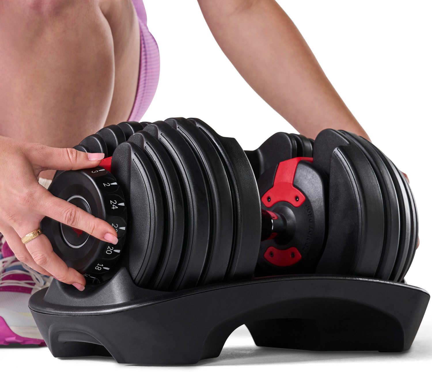 BowFlex Dumbbell SelectTech 552i, (Packung, verstellbare Dumbbell)