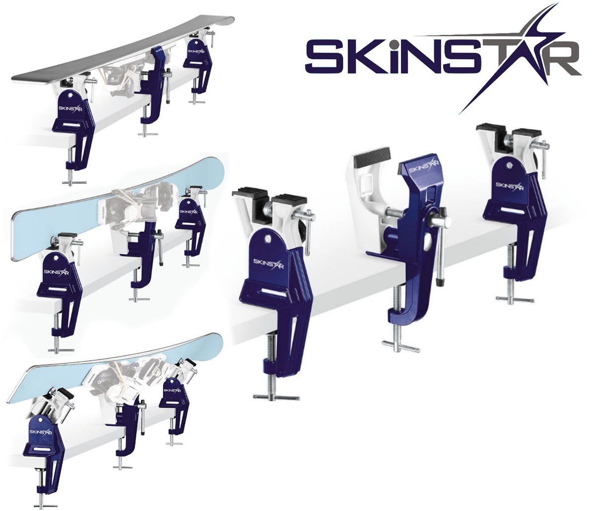 SkinStar Ski SkinStar Profi Skispanner Racing Ski Vise World Cup Alpin Plus