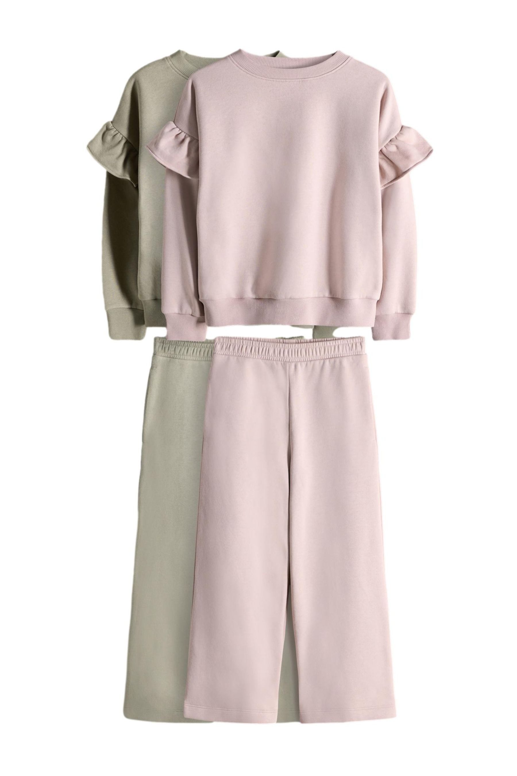 Sweatanzug The Set Relaxed Fit Sweatshirts und Jogginghose