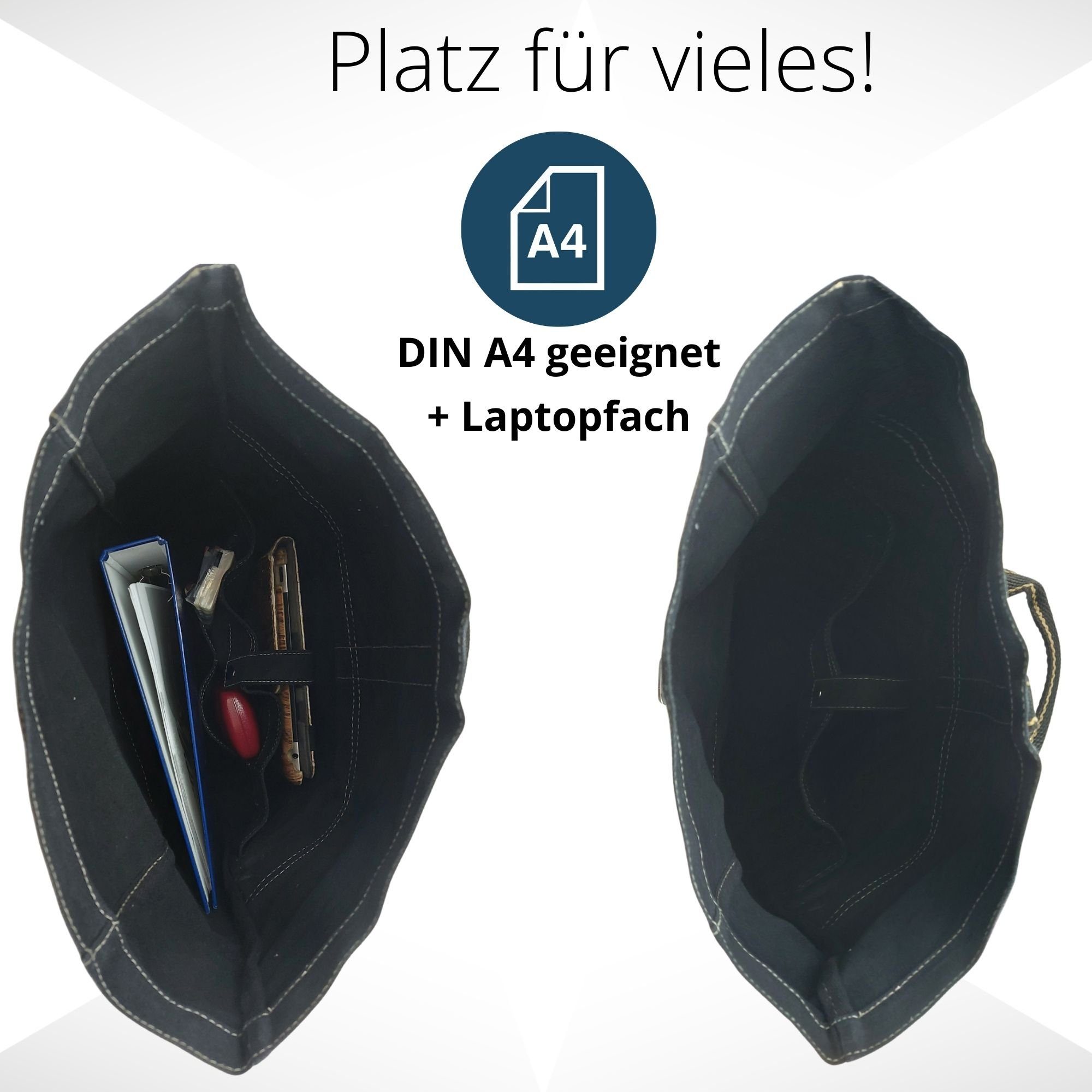 Domelo Rucksack gewachste Backpack vegan wasserabweisend, vegan Tasche aus gewachstem Canvas wasserabweisend DIN A4 geeignet