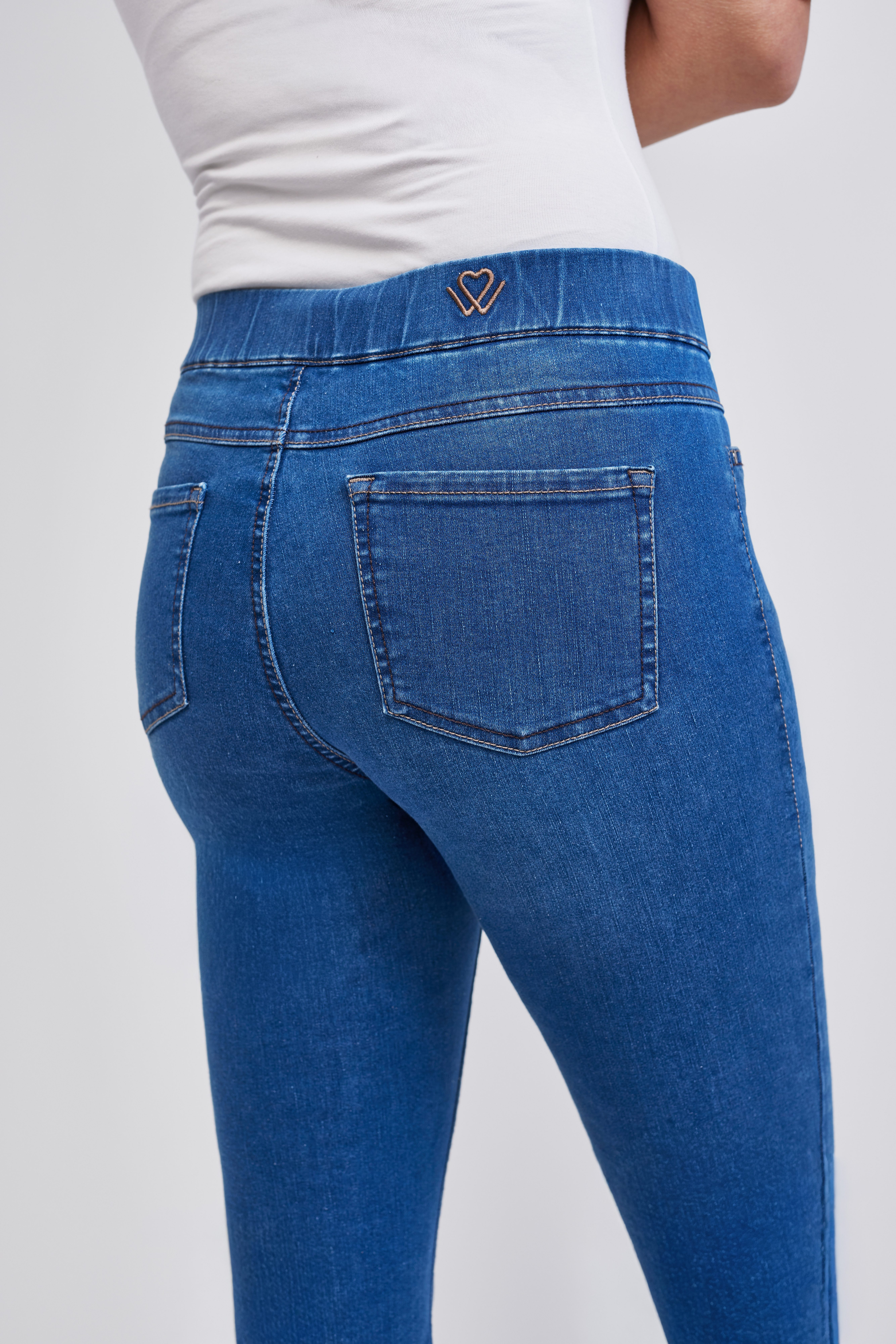 wonderjeans 7/8-Jeans Figurschmeichelnder WonderStretch