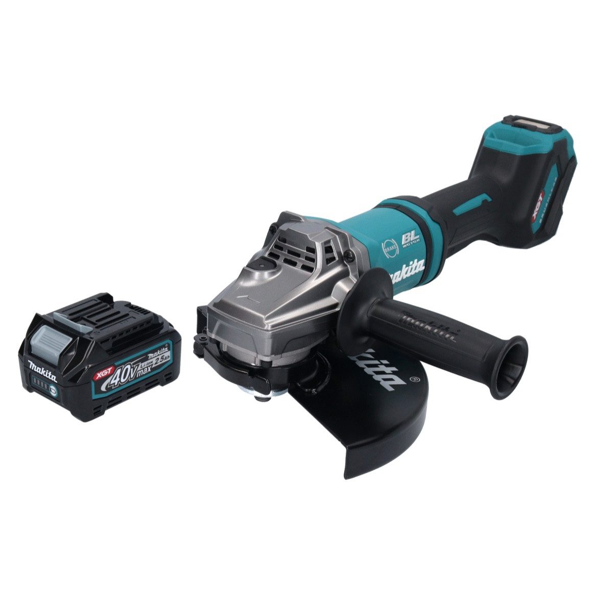 Makita Akku-Winkelschleifer GA 038 GD1 Akku Winkelschleifer 40 V max. 230 mm Brushless XGT + 1x