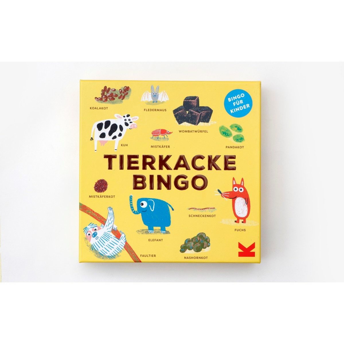 Laurence King Spiel Tierkacke Bingo Brettspiel Lustiges Lernspiel ab 4 Jahren