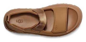 UGG GOLDENGLOW Plateausandale mit Klettverschluss