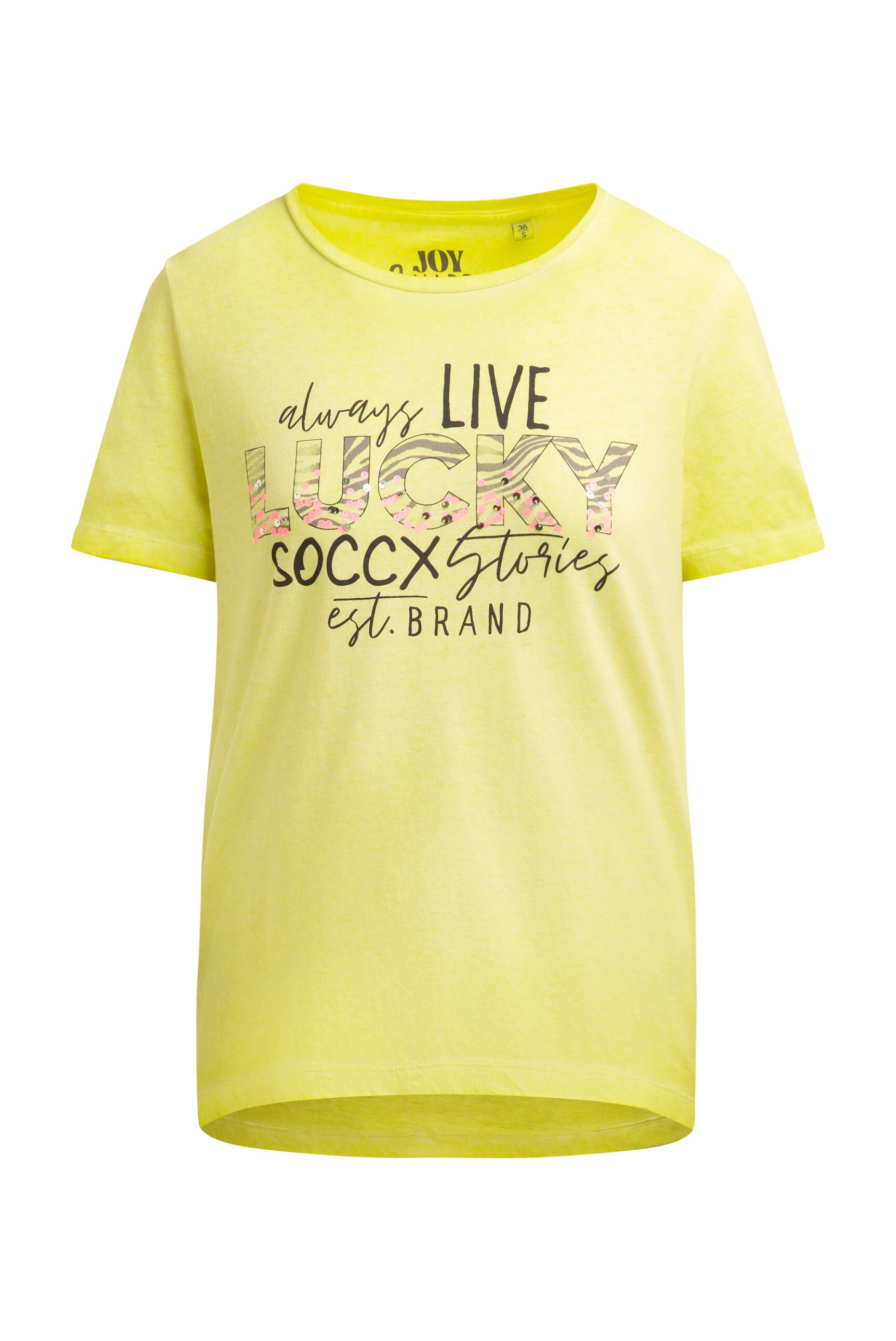 SOCCX Rundhalsshirt aus Baumwolle