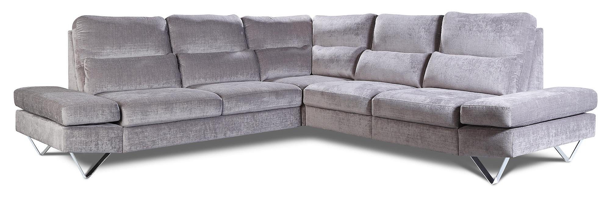 JVmoebel Ecksofa, Ecksofa Couch Verstellbare Polster Multifunktions Couchen Relax