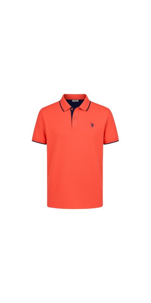 Poloshirt US16300 (Baumwolle) coralorange Herren