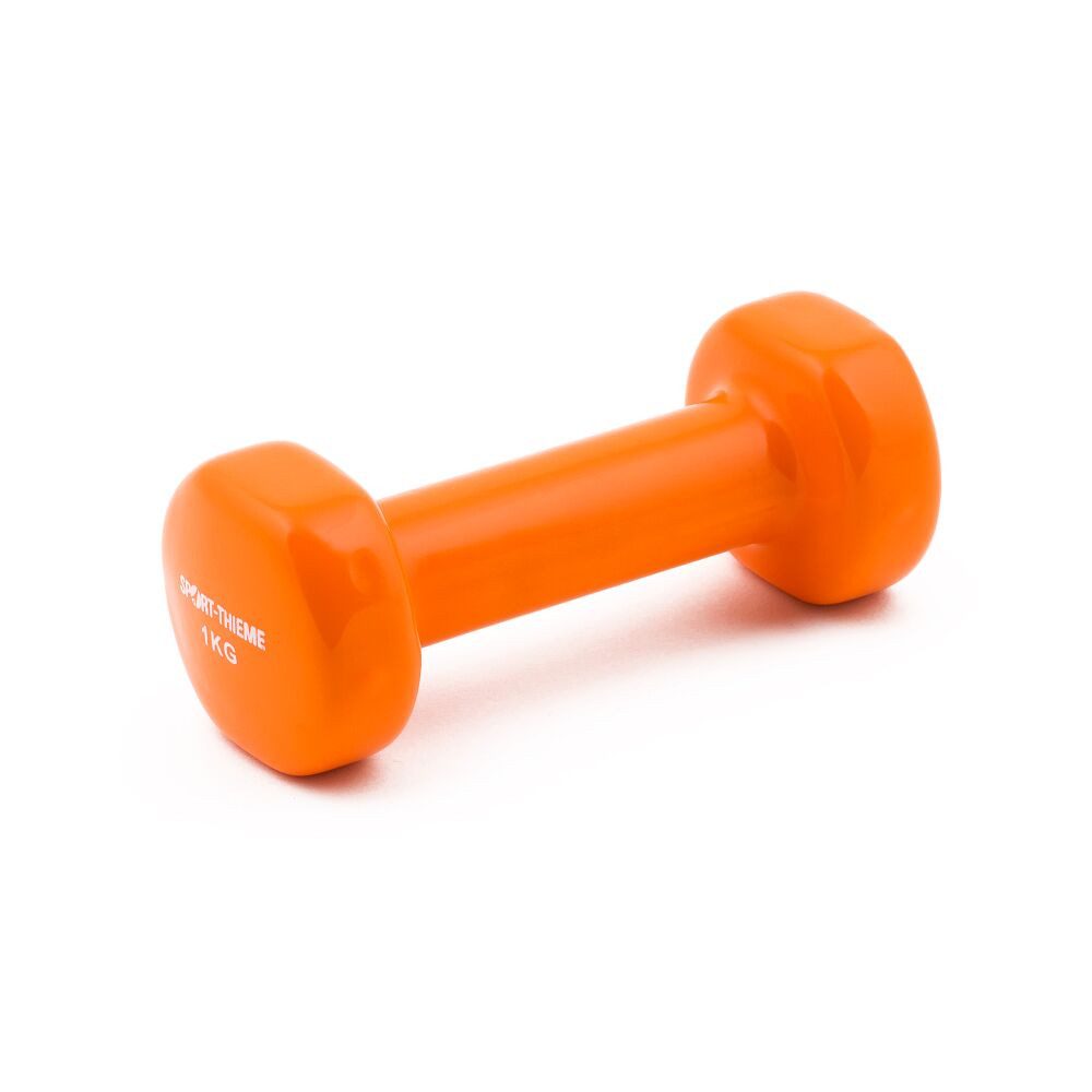 Sport-Thieme Kurzhantel Fausthantel Vinyl, 12 Gewichtsstufen für individuelles Krafttraining