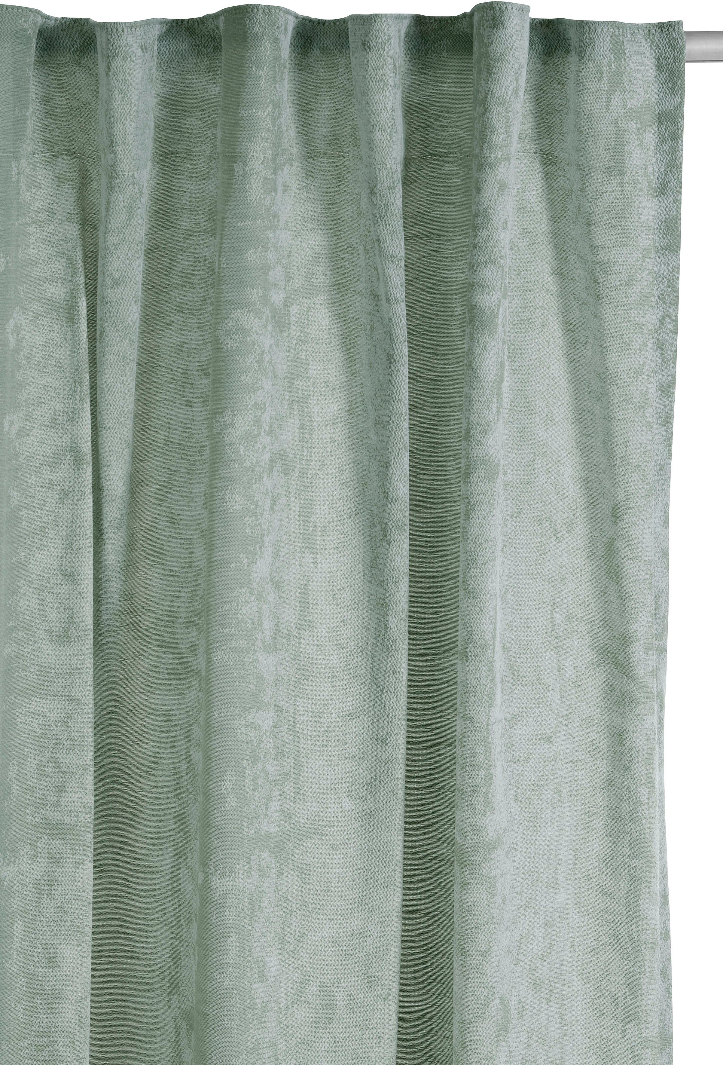 Vorhang LESKA, LeGer Lena monochrom, by Größen St), gewebt, verschiedene Gercke, (1 blickdicht, Jacquard, Home Multifunktionsband grün glatt, blickdicht