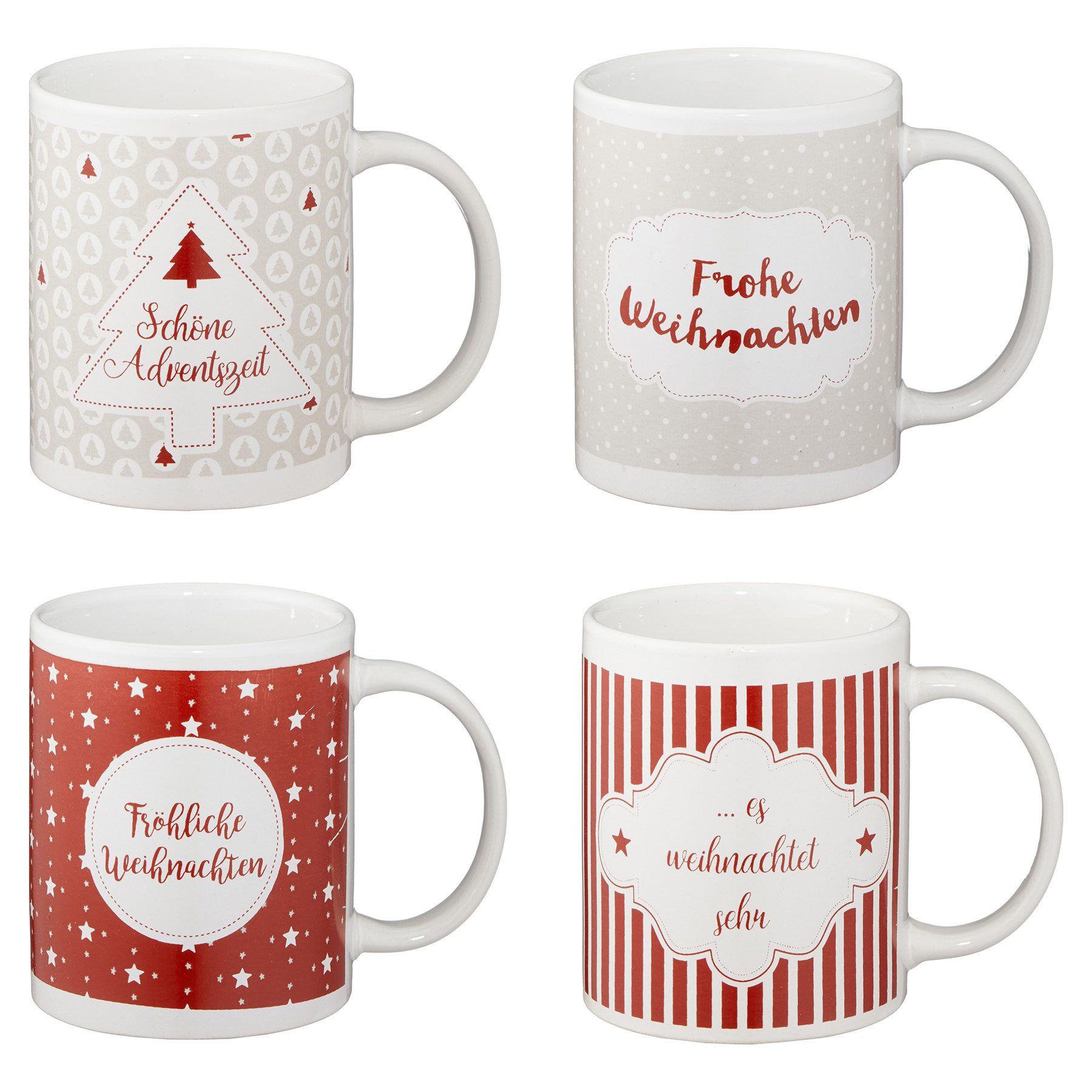 Annastore Tasse Weihnachtstassen Glühweinbecher