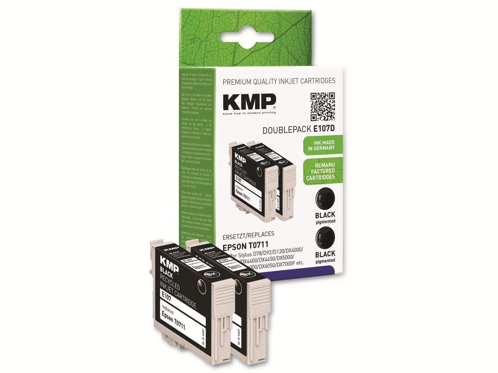 KMP KMP Tintenpatronen-Set kompatibel Tintenpatrone Epson T0711 für