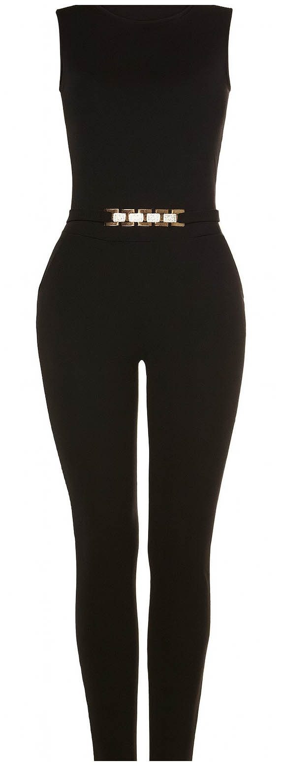 Koucla Jumpsuit mit Schnalle, Overall elegant günstig online kaufen