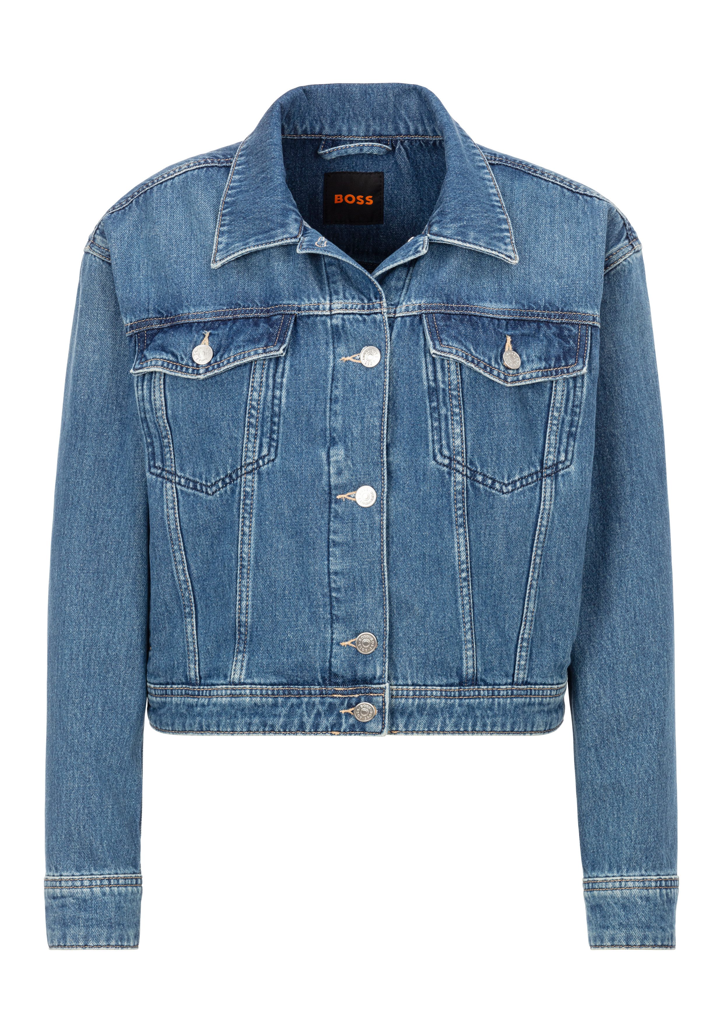 BOSS ORANGE Jeansjacke TRUCKER JACKET 1.0 günstig online kaufen