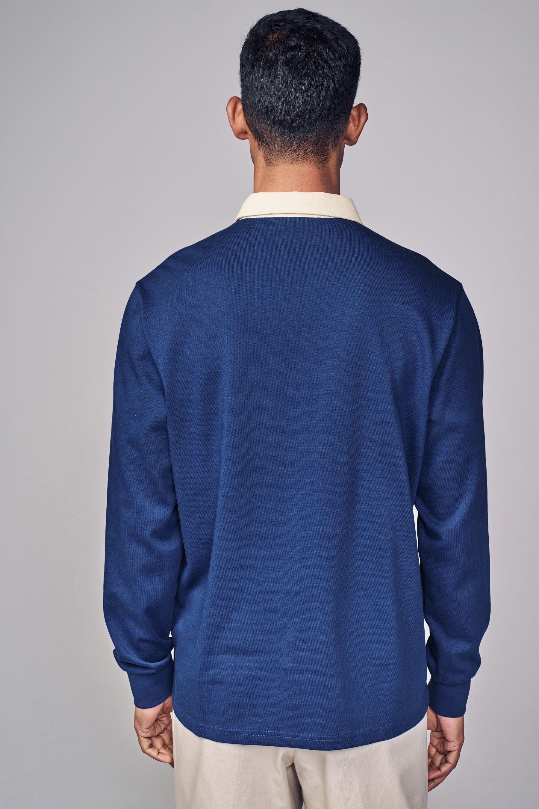Next Rugbyshirt Langärmeliges Rugby-Shirt (1-tlg) günstig online kaufen
