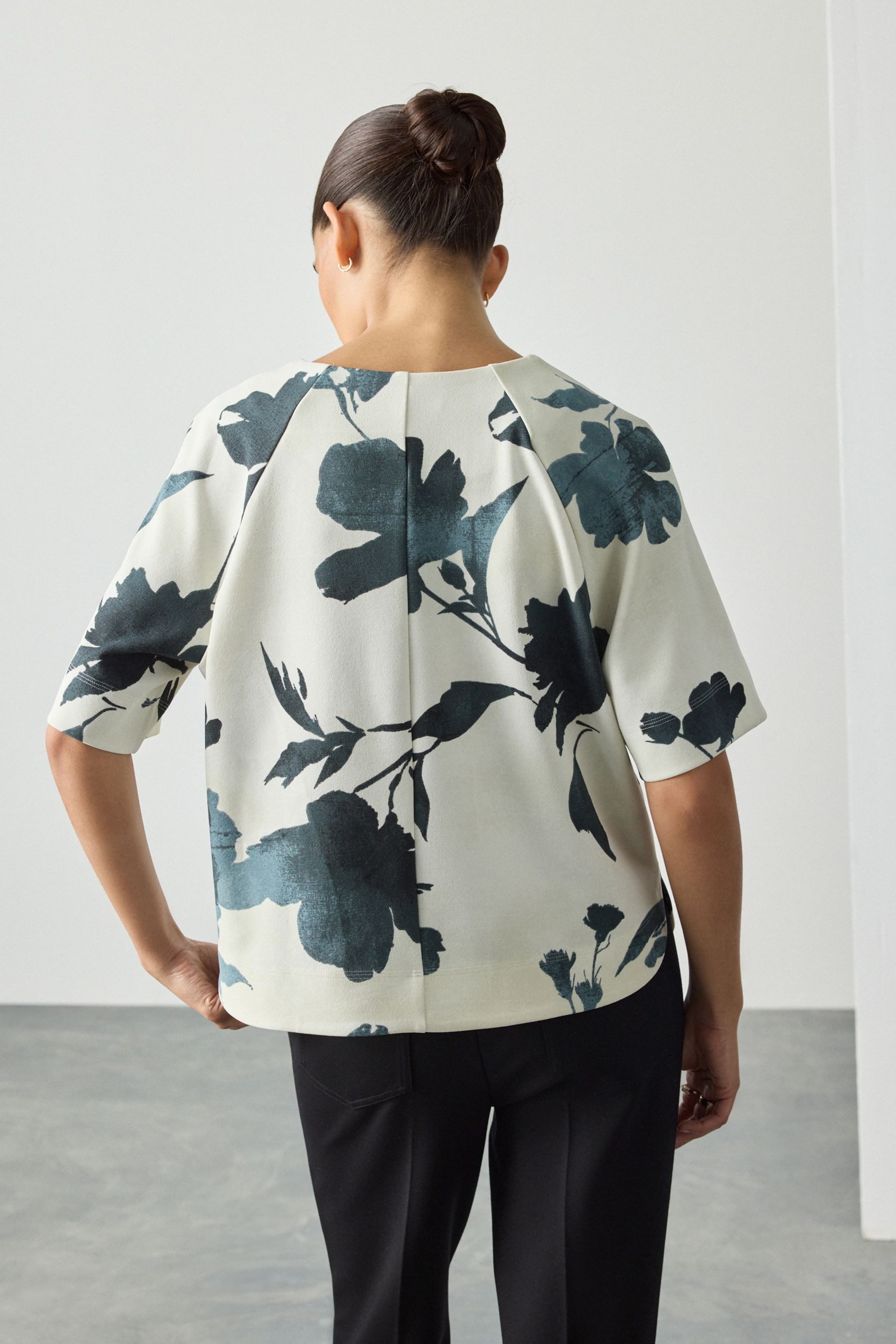 Next T-Shirt Kurzärmliges, kastiges T-Shirt (1-tlg) günstig online kaufen