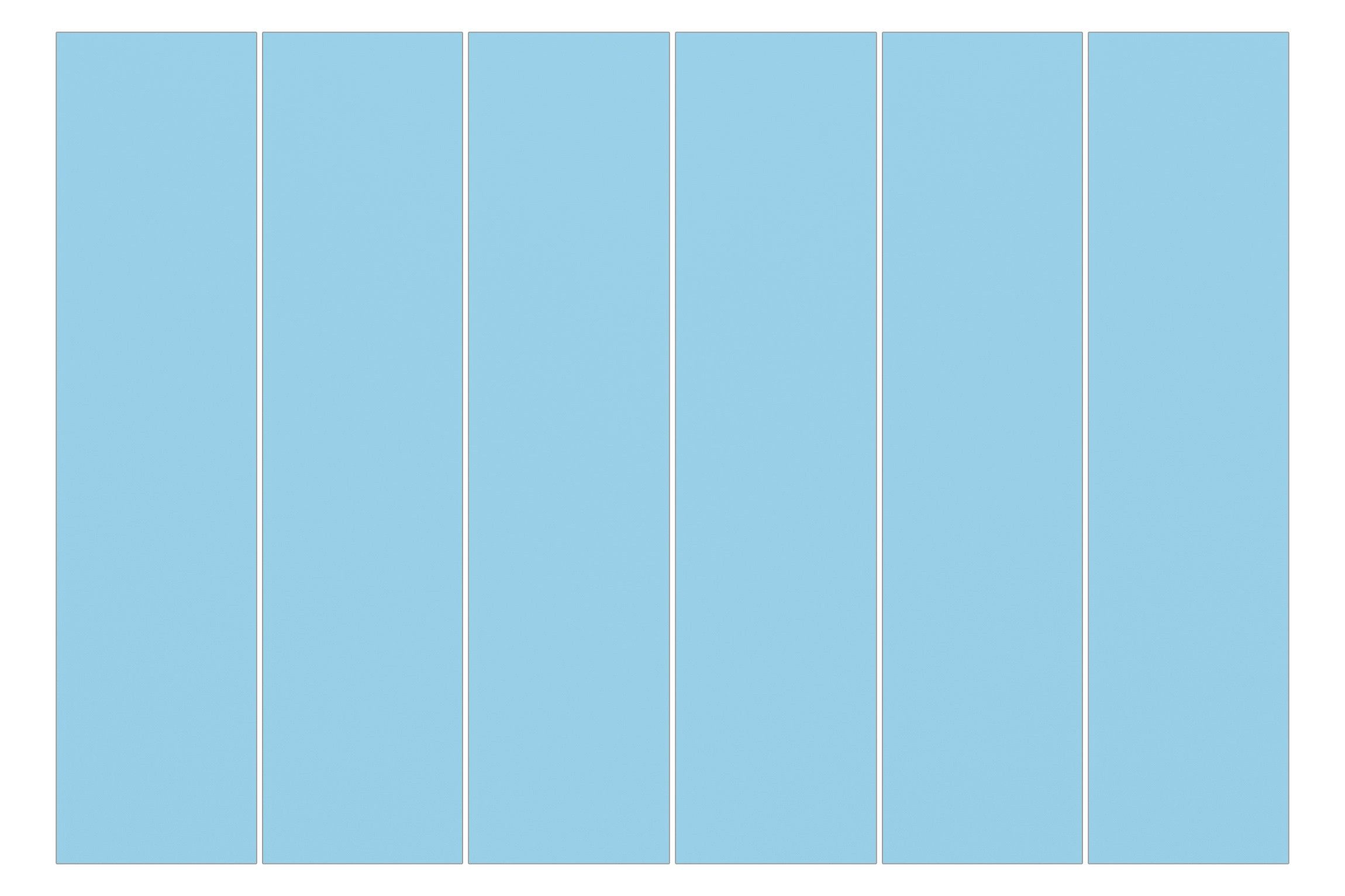 Bilderdepot24 Schiebegardine modern Flächenvorhang blickdicht Pastellblau, günstig online kaufen