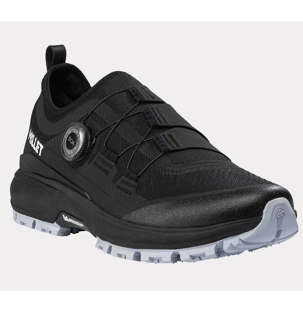 Millet Wanaka Boa (Fast Hiking, BOA-Schnürsystem, atmungsaktiv) schwarz Wanderschuh