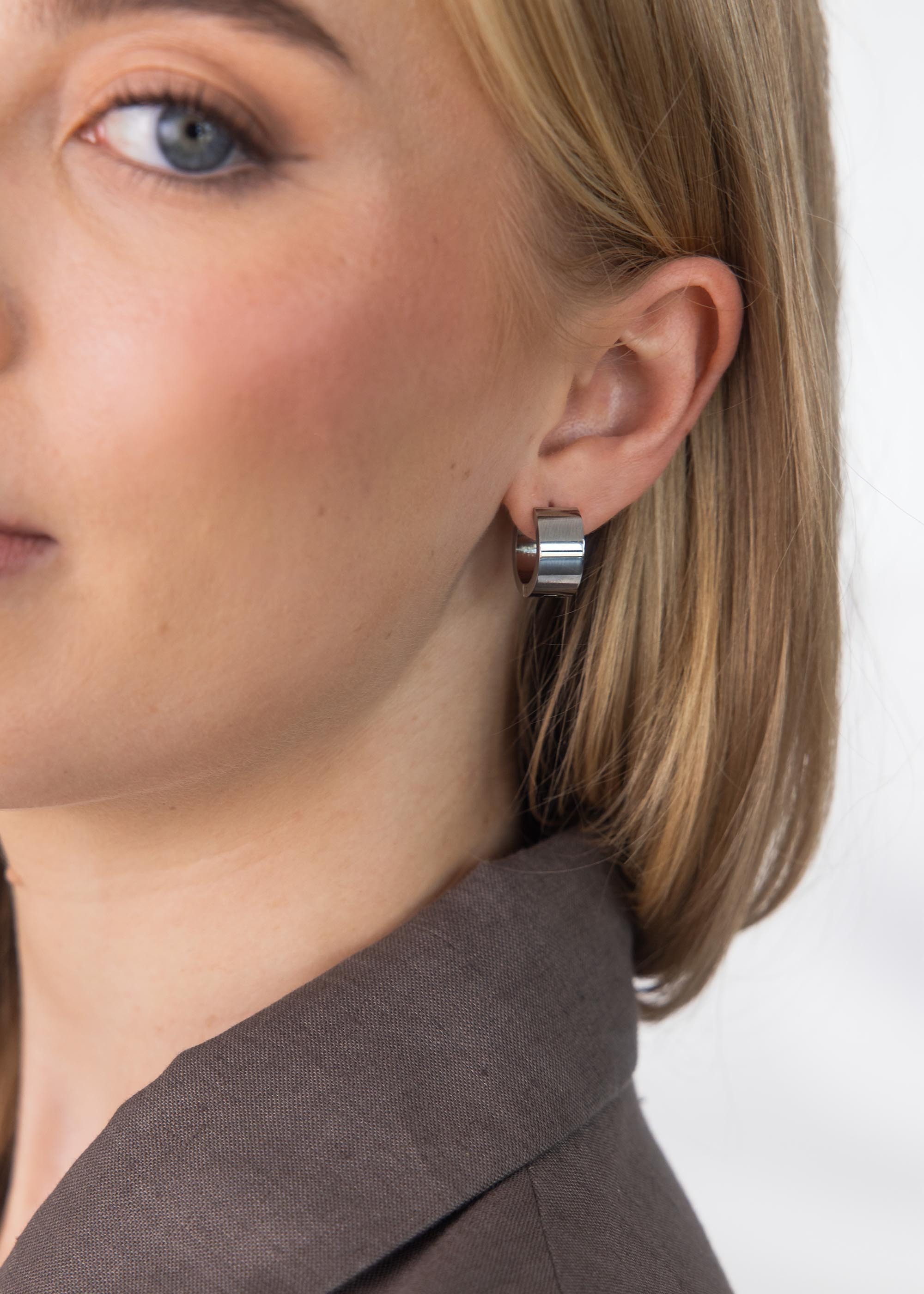 Purelei Paar Creolen Bold (2-tlg) – Bild 2 von 2