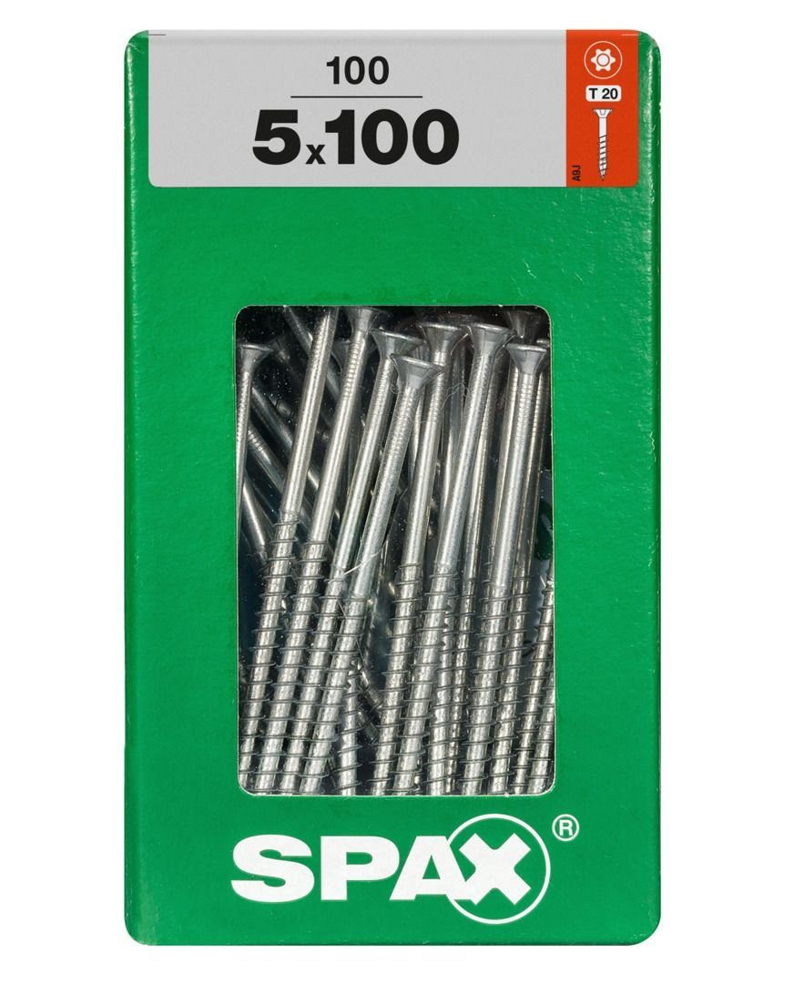 SPAX Holzbauschraube Spax Universalschrauben 5.0 x 100 mm TX 20