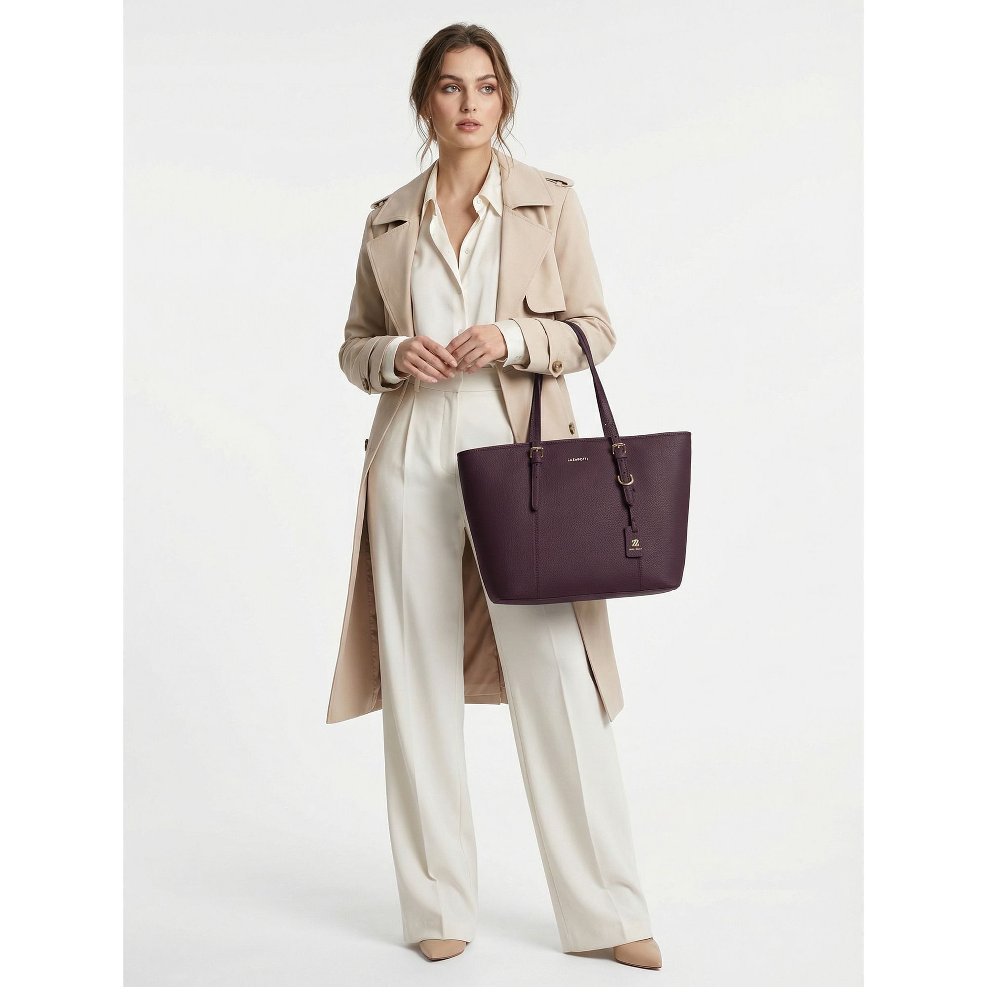 Lazarotti Shopper Bologna Leather, Leder