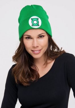 LOGOSHIRT Beanie Green Lantern mit coolem Logo