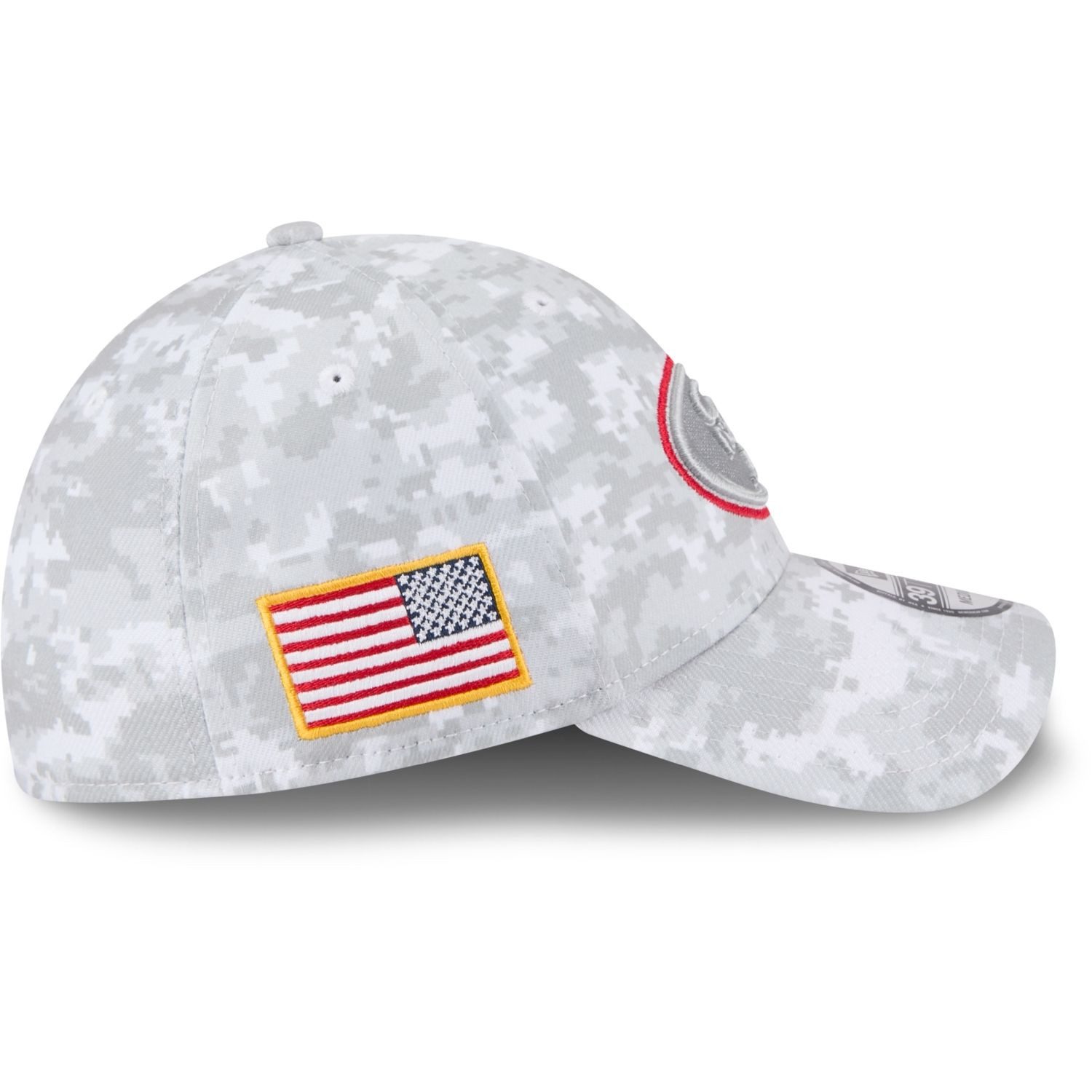 New Era Flex Cap 39Thirty Salute to Service San Francisco 49ers