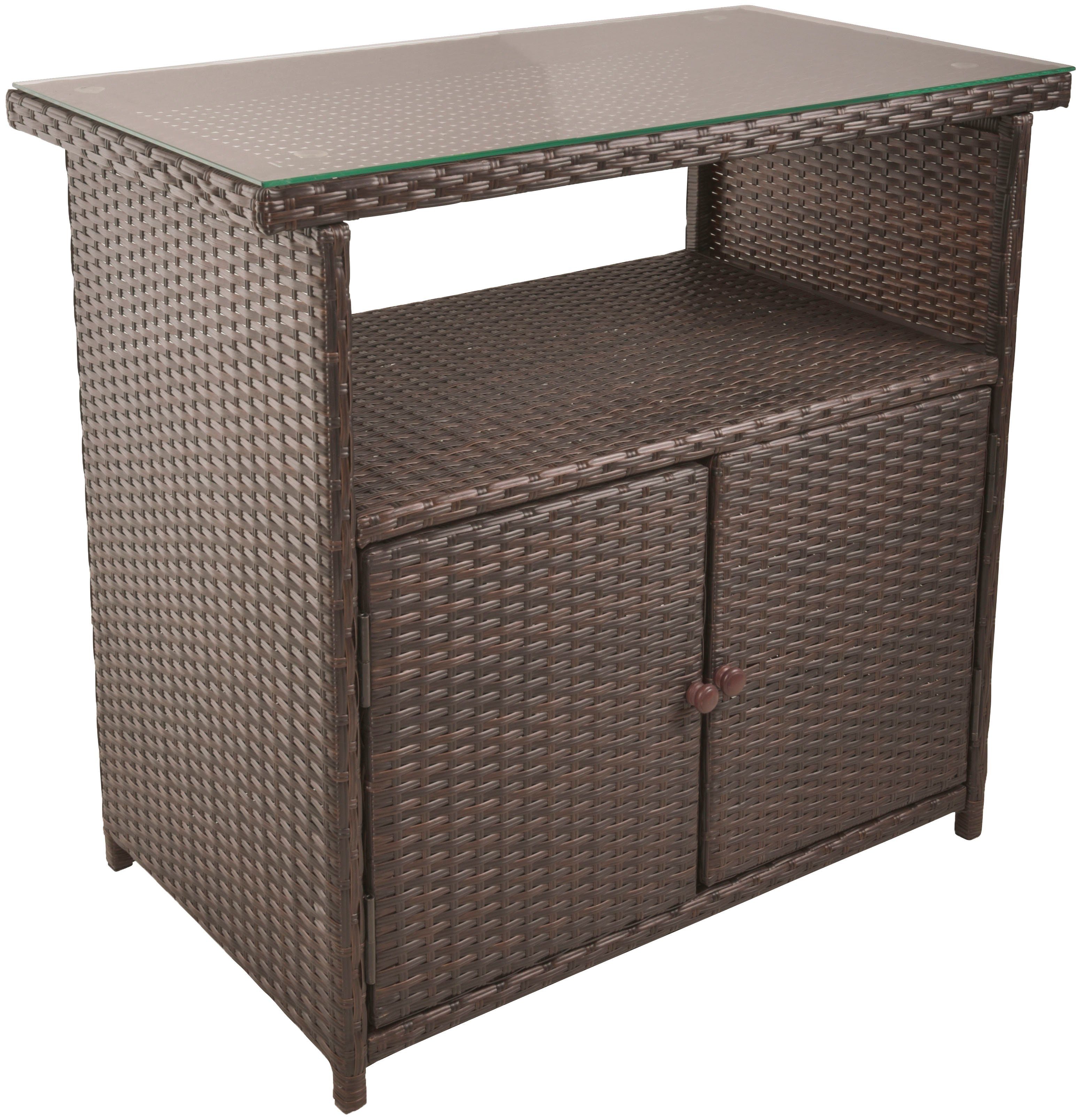 Garden Pleasure Gartentisch PADUA, auch als Sideboard nutzbar