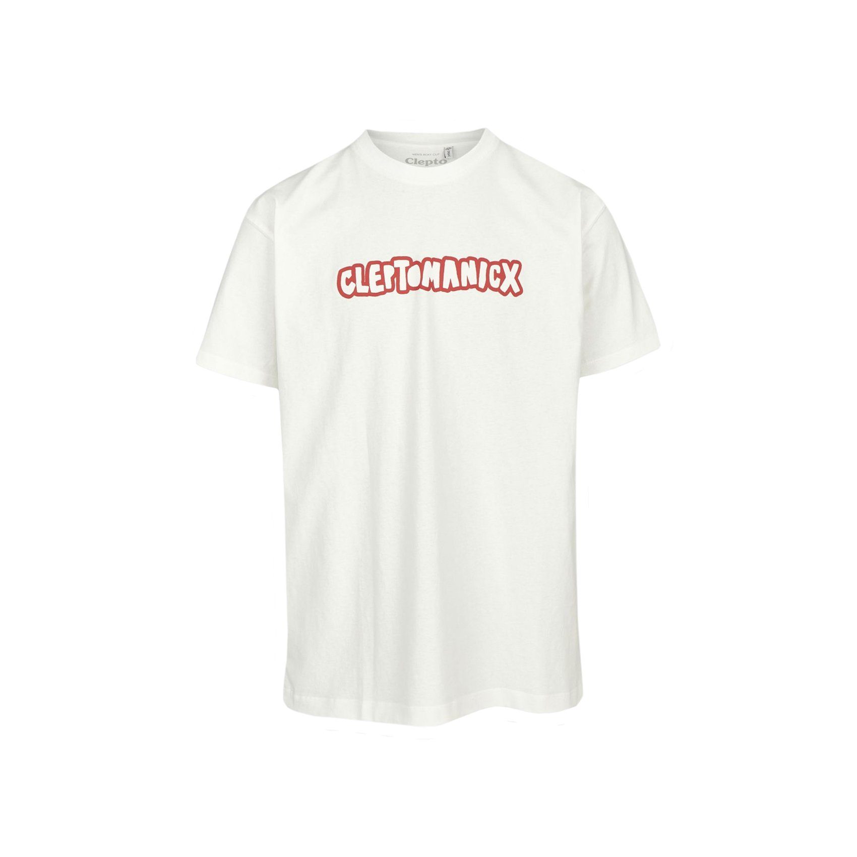 Oldschool white T-Shirt - Clepto Cleptomanicx