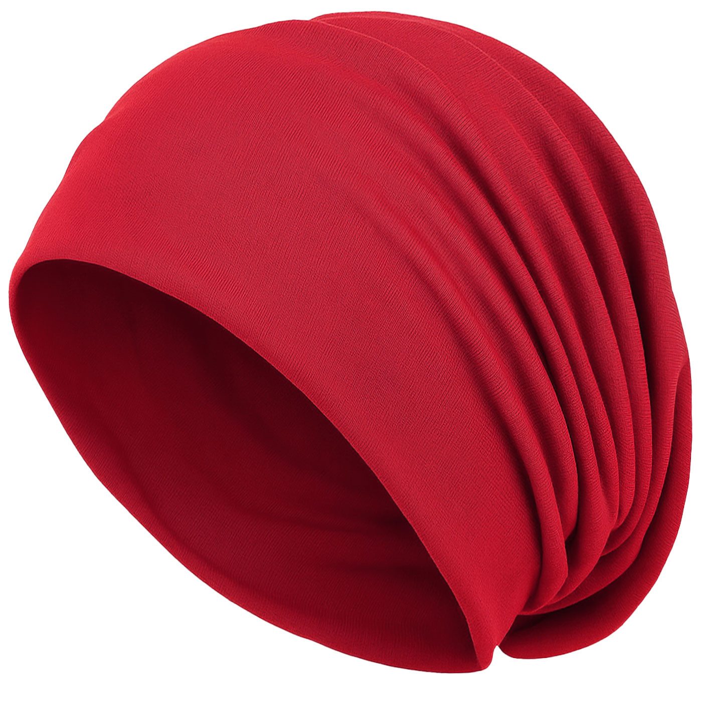 style3 Beanie (1-St) Mütze Damen Herren Haube Sommer Herbst XXL Chemo Schlafmütze Cap