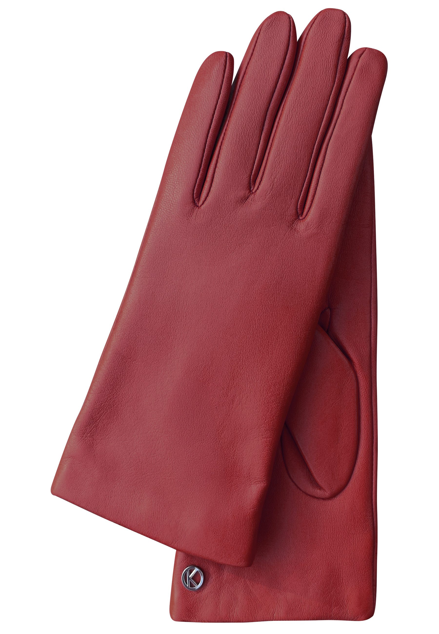 KESSLER Lederhandschuhe LOLA (Paar, 1-St., Перчатки) Leather Working Group zertifiziertes Leder, 100% Kaschmirfutter