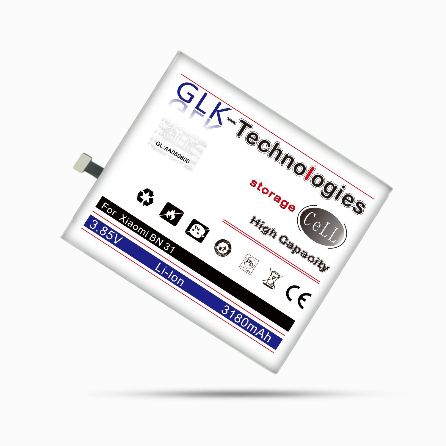 Akku Werkzeug GLK-Technologies S2 Original mAh mAh Xiaomi High Set Kit accu, für Note A1 Ersatzakku Redmi 5A Power Battery, NEU Mi 5X 3180 Smartphone-Akku Akku, Mi Y2 BN31, GLK-Technologies inkl. 3180